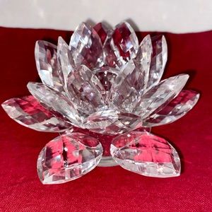 Shannon Handmade Crystal Candle Holder